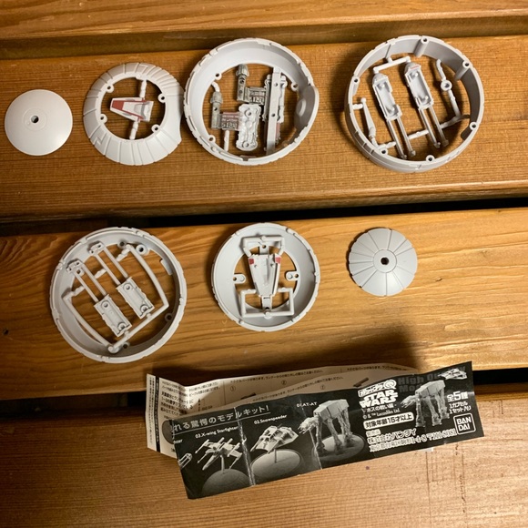 Star Wars Japan Ban Dai Y-Wing DIY Action Model - Picture 4 of 9